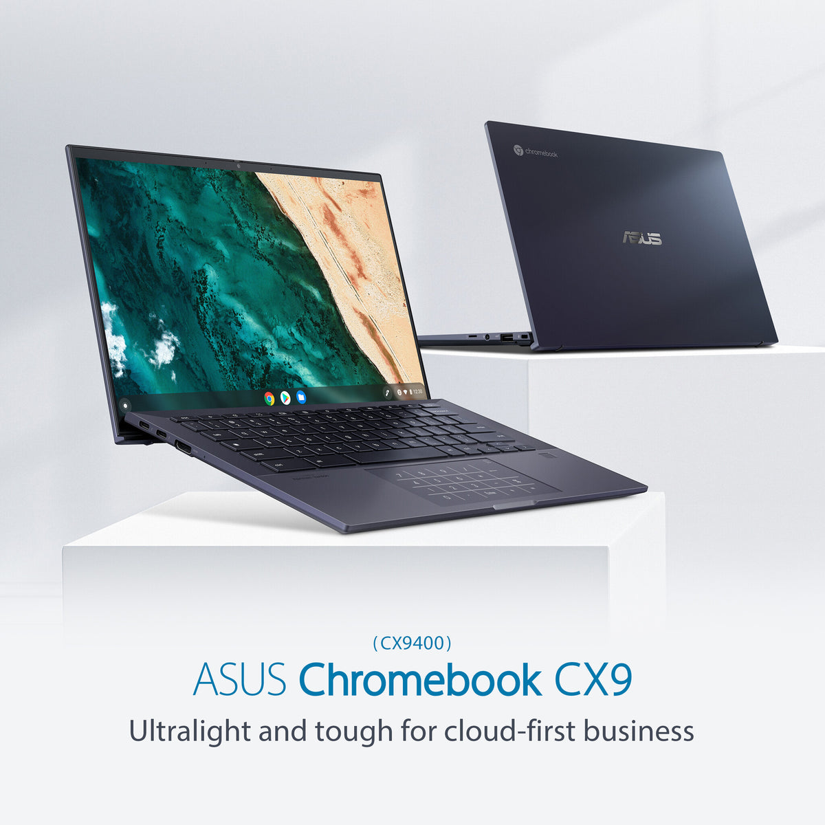 ASUS Chromebook - 35.6 cm (14") - Touchscreen - Intel® Core™ i7-1165G7- 16 GB LPDDR4x-SDRAM - 512 GB SSD - Wi-Fi 6 - ChromeOS - Black