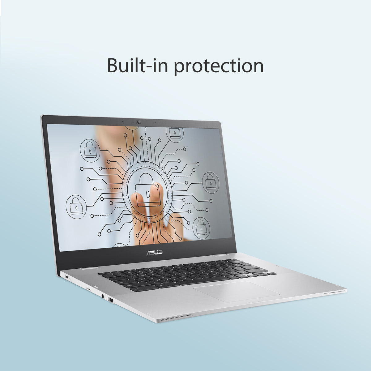 ASUS Chromebook CB1500CKA-NJ0407 - 39.6 cm (15.6") - Intel® Celeron® N N4500 - 4 GB LPDDR4x-SDRAM - 64 GB eMMC - Wi-Fi 6 - ChromeOS - Silver