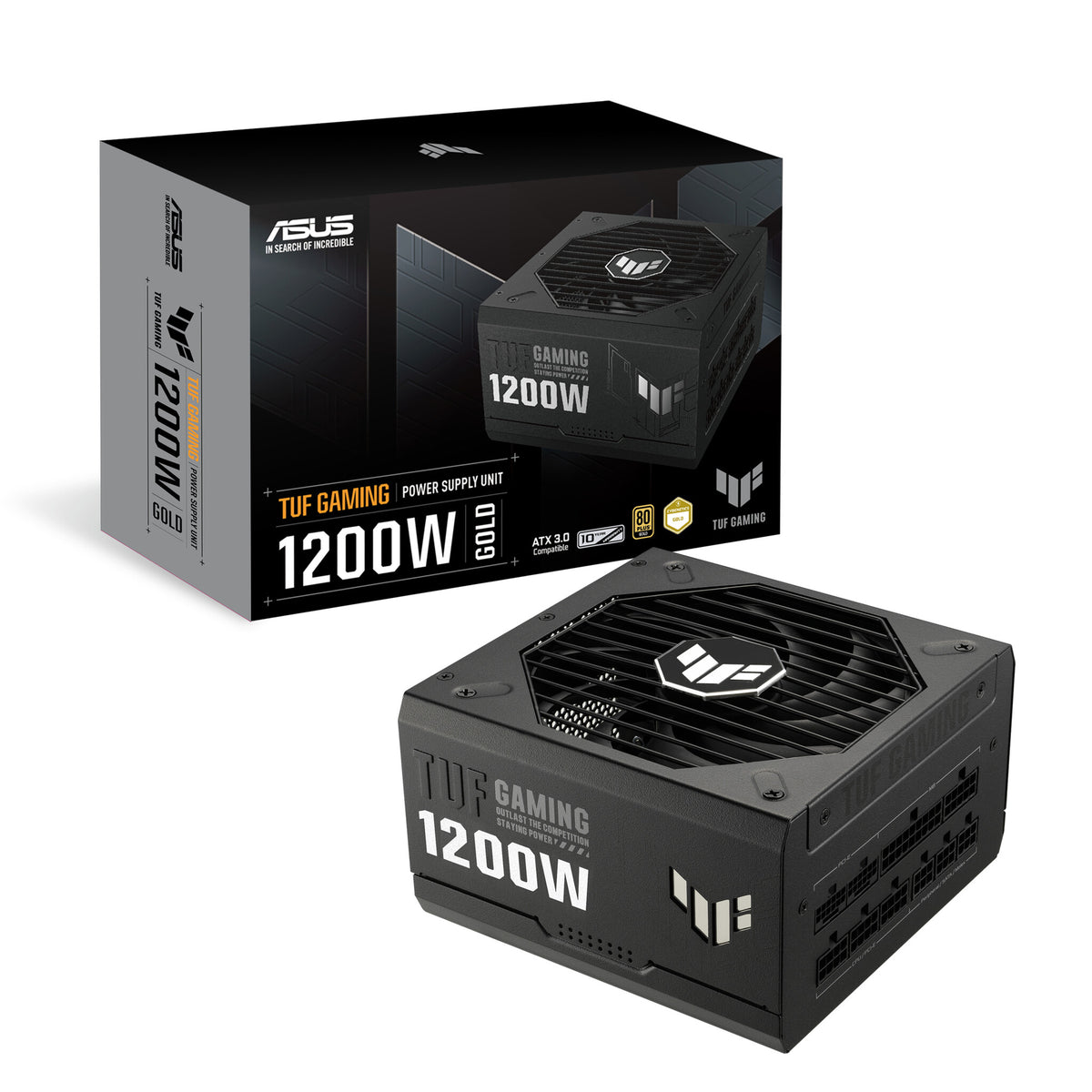 ASUS TUF Gaming - 1200W 80+ Gold Fully Modular Power Supply Unit