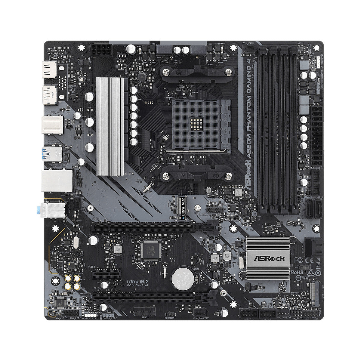 Amazon.com: ASRock A520M Phantom Gaming 4 AM4 AMD A520 SATA