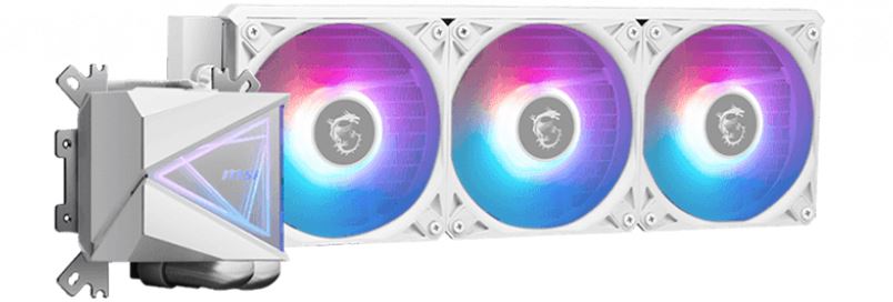 MSI MAG Coreliquid I360 WHITE Processor All-in-one liquid cooler 12 cm 1 pc(s)