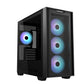 Asus A21 PLUS - MicroATX Mini Tower Case in Black