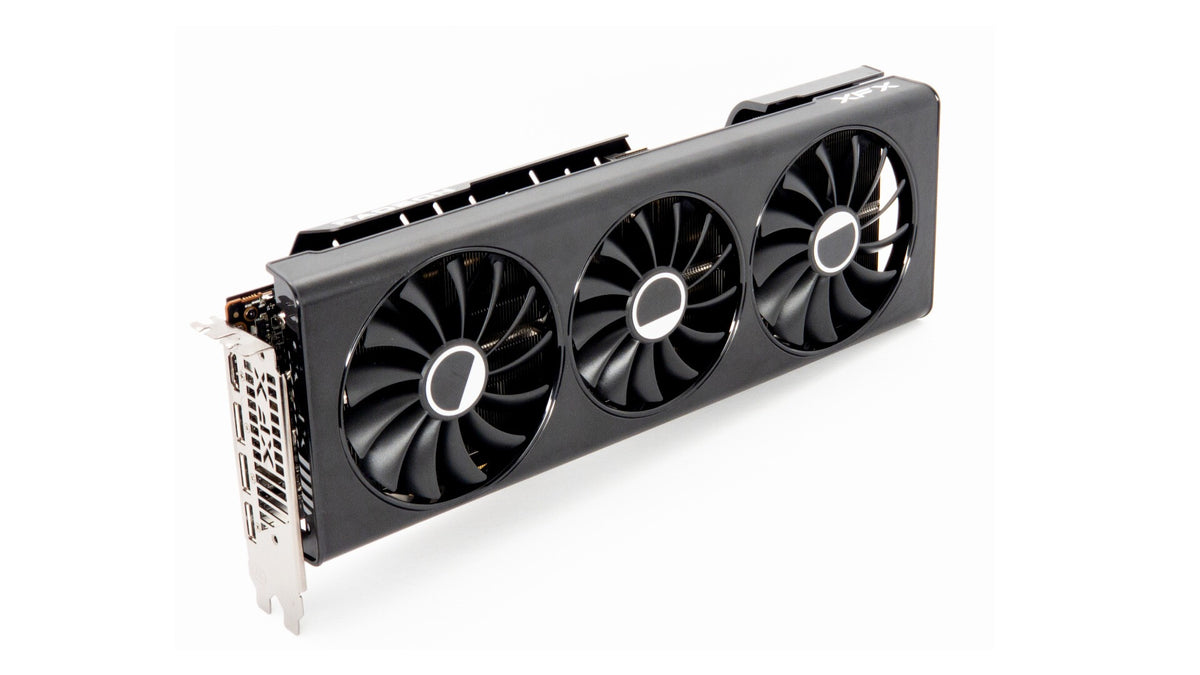 XFX Speedster QICK 319 "Black Edition" - AMD 12 GB GDDR6 Radeon RX 7700 XT graphics card