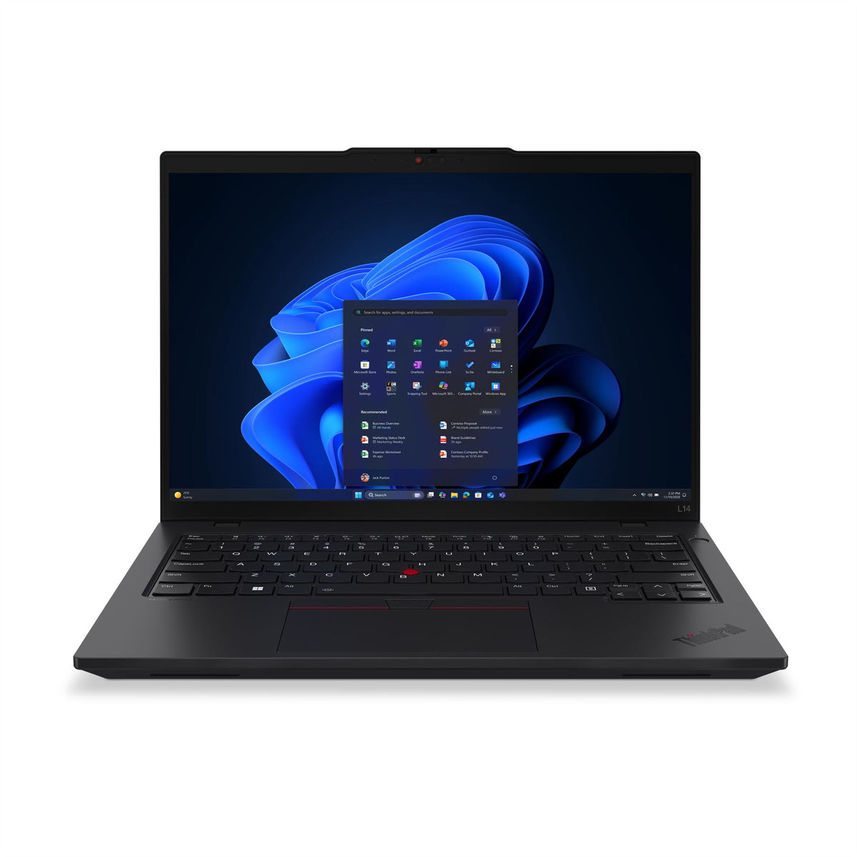 Lenovo ThinkPad L14 Gen 6 (AMD) AMD Ryzen™ 5 PRO 215 Laptop 35.6 cm (14") WUXGA 16 GB DDR5-SDRAM 512 GB SSD Wi-Fi 7 (802.11be) Windows 11 Pro UK English Black