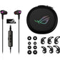 ASUS ROG CETRA II - USB Type-C Wired In-ear Gaming Earbuds in Black
