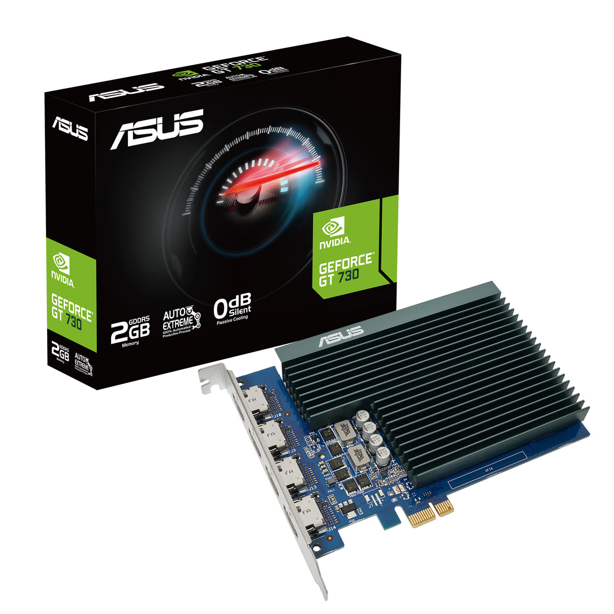 ASUS GT730-4H-SL-2GD5 NVIDIA 2 GB GDDR5 GeForce GT 730 graphics card