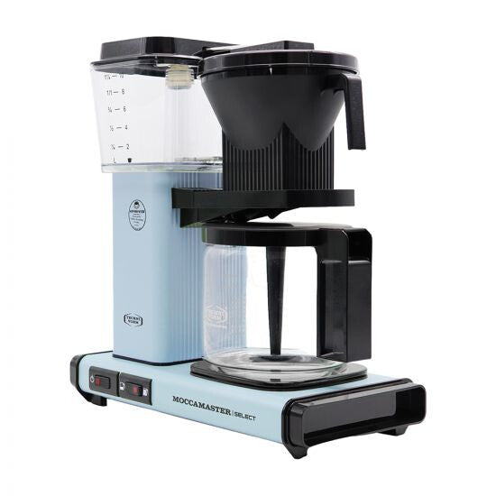 Moccamaster KBG Select - 1.25 Litre Fully-auto Drip coffee maker in Pastel Blue