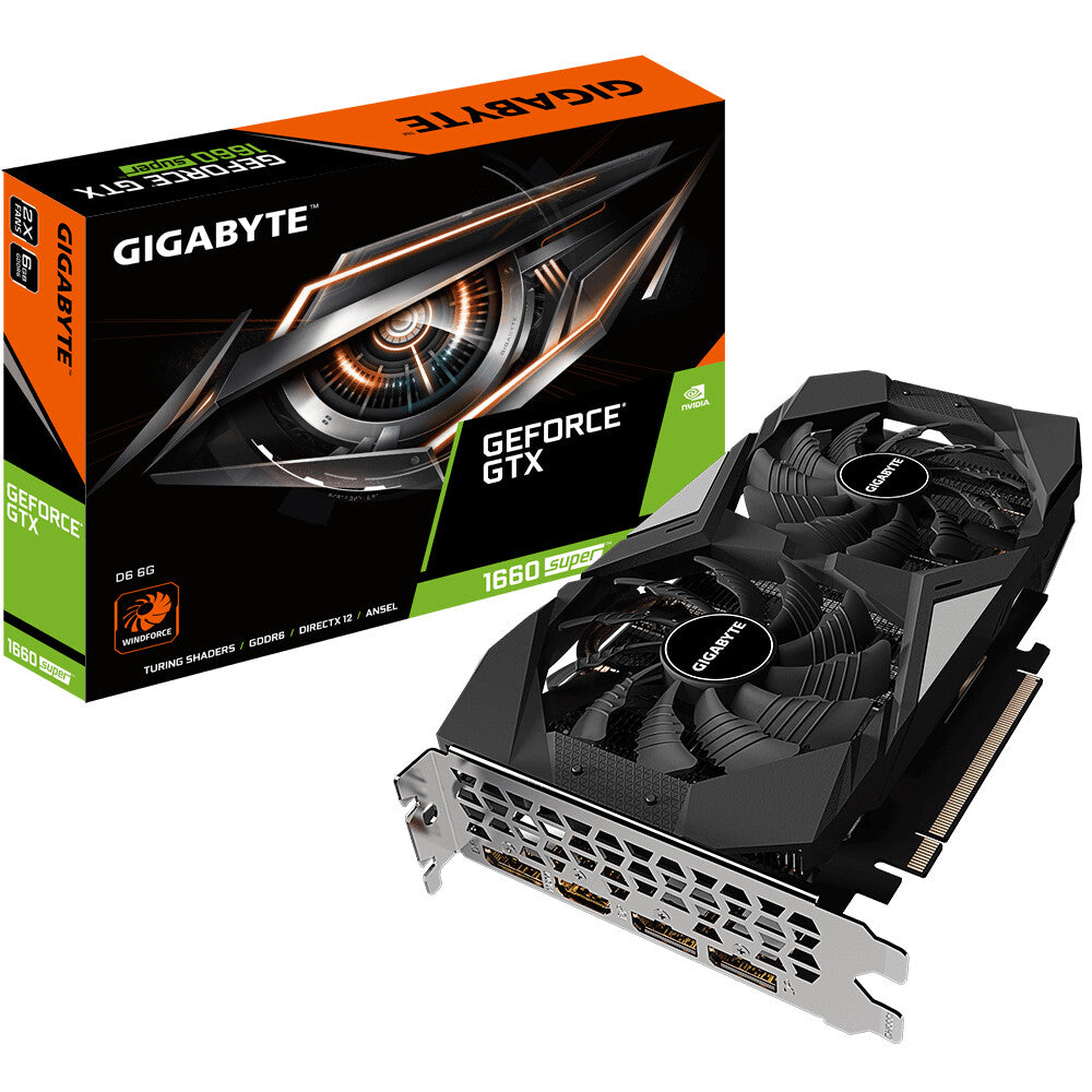 Gigabyte Windforce OC - NVIDIA 6 GB GDDR6 GeForce GTX 1660 SUPER graphics card