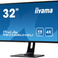 iiyama ProLite XB3288UHSU-B1 - 80 cm (31.5") - 3840 x 2160 pixels 4K UHD Monitor