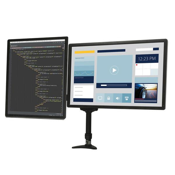 StarTech.com ARMDUAL - Desk monitor mount for 30.5 cm (12") to 61 cm (24")
