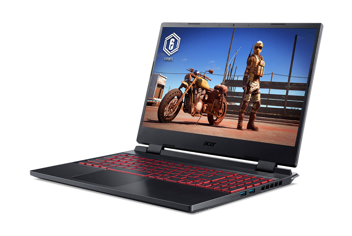 Acer Nitro 5 AN515-58 Gaming Laptop - 39.6 cm (15.6") - Intel® Core™ i7-12650H - 16 GB DDR4-SDRAM - 1 TB SSD - NVIDIA GeForce RTX 4060 - Wi-Fi 6 - Windows 11 Home - Black