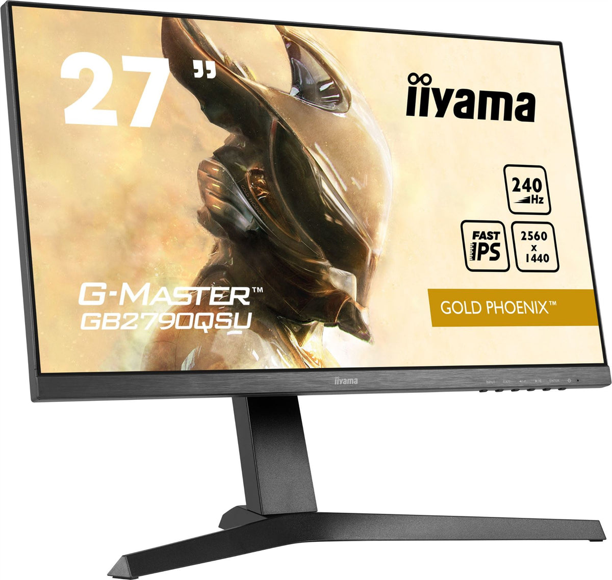 iiyama G-MASTER GB2790QSU-B1 Computer Monitor 68.6 cm (27") 2560 x 1440 pixels Wide Quad HD LED Black