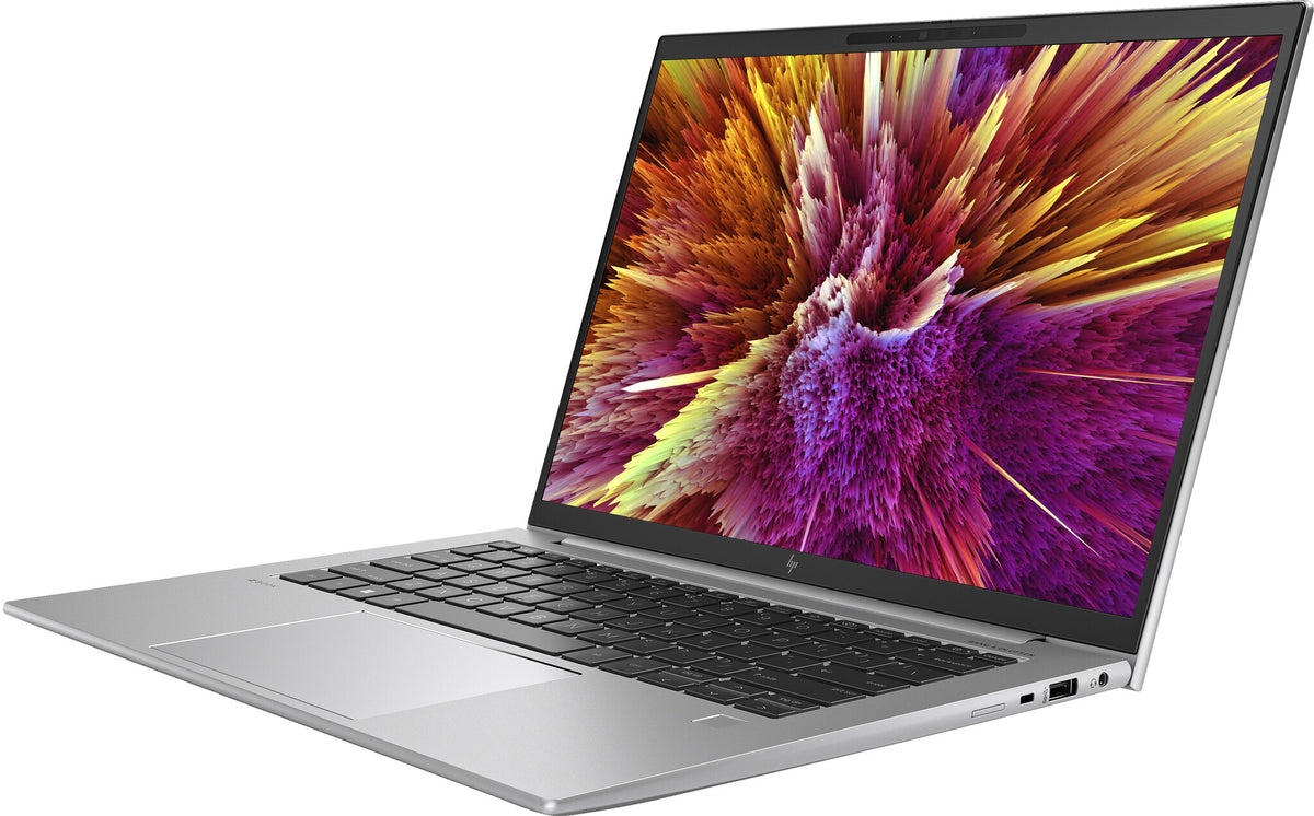 HP ZBook Firefly G10 Laptop - 35.6 cm (14") - Intel® Core™ i7-1355U - 16 GB DDR5-SDRAM - 512 GB SSD - NVIDIA RTX A500 - Wi-Fi 6E - Windows 11 Pro - Silver
