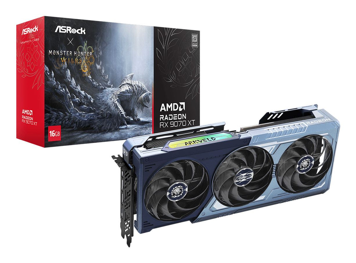 Asrock Radeon RX 9070 XT Monster Hunter Wilds Edition AMD 16 GB GDDR6
