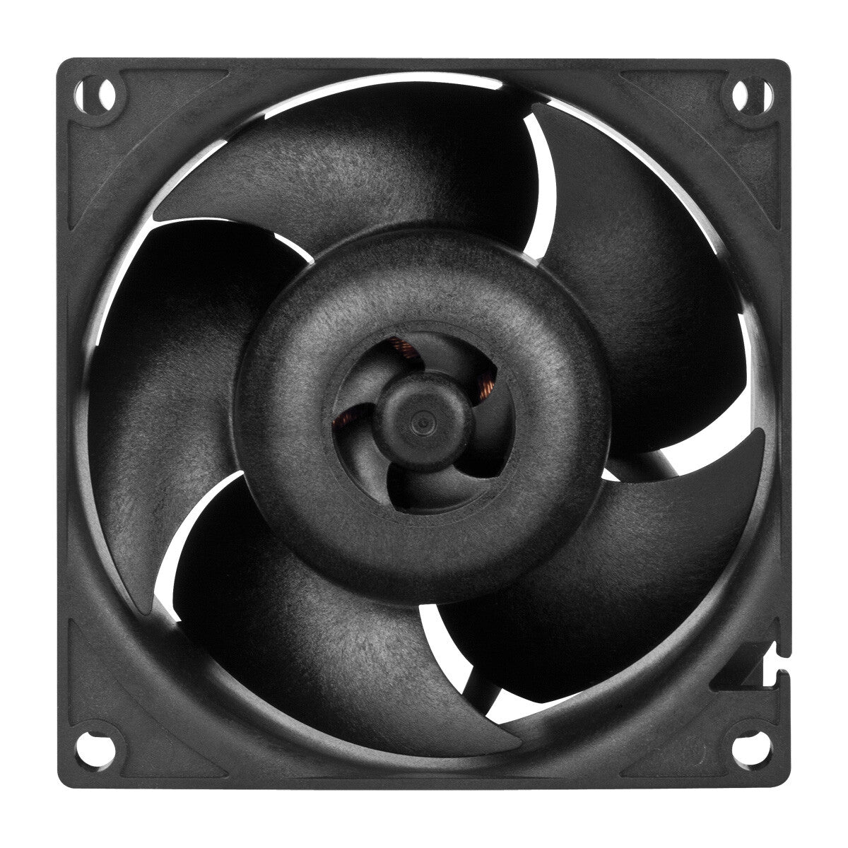 ARCTIC S8038-7K - Computer Case Fan in Black - 80mm (Pack of 4)