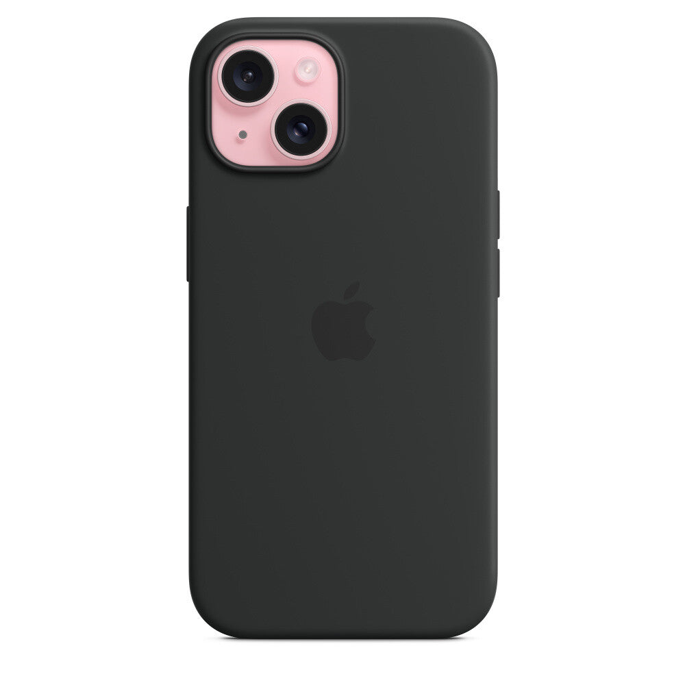 Apple MT0J3ZM/A - Silicone Case with MagSafe for iPhone 15 in Black