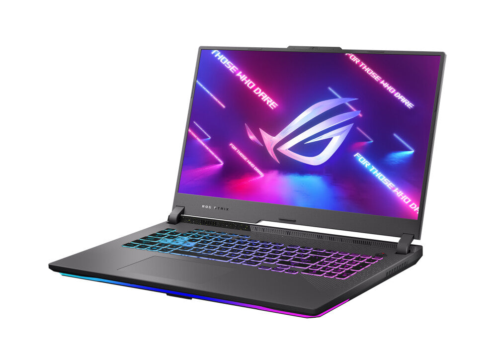 ASUS ROG Strix G17 Laptop - 43.9 cm (17.3") - AMD Ryzen™ 9 7845HX - 32 GB DDR5-SDRAM - 1 TB SSD - NVIDIA GeForce RTX 4070 - Wi-Fi 6E - Windows 11 Home - Grey