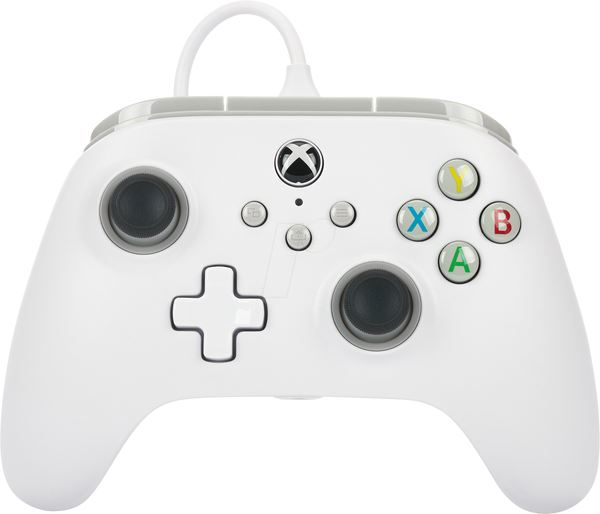 PowerA 1519365-02 Gaming Controller White USB Gamepad Analogue PC, Xbox One, Xbox Series S, Xbox Series X