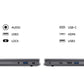 Acer Aspire 3 Laptop - 43.9 cm (17.3") - Intel N100 - 4GB LPDDR5-SDRAM - 512 GB SSD - Wi-Fi 6 - Windows 11 Home - Grey