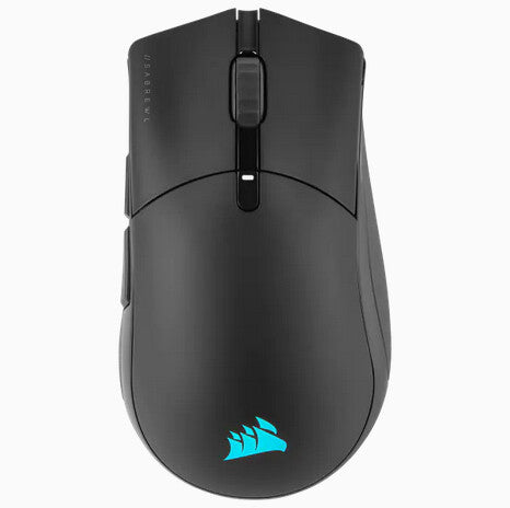 Corsair Sabre RGB Pro Wireless - Right-hand RF Wireless + Bluetooth + USB Type-A Optical Gaming Mouse - 26,000 DPI