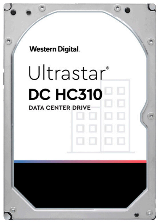 Western Digital Ultrastar DC HC310 - 7200 RPM SAS 3.5" HDD - 6 TB