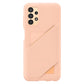 Samsung Card Slot Cover for Galaxy A13 in Peach