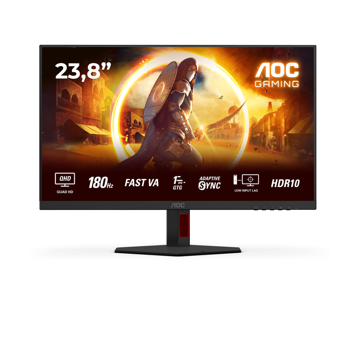 AOC G4 Q24G4RE - 60.5 cm (23.8&quot;) - 2560 x 1440 pixels QHD LED Monitor