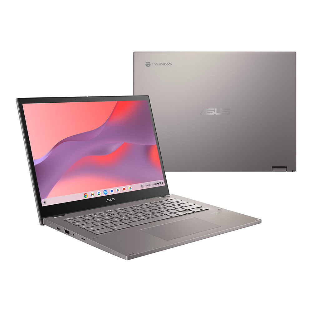 ASUS Chromebook CX34 Flip - 35.6 cm (14&quot;) - Touchscreen - Intel® Core™ i7-1255U - 8 GB LPDDR4x-SDRAM - 512 GB SSD - Wi-Fi 6E - ChromeOS - Grey