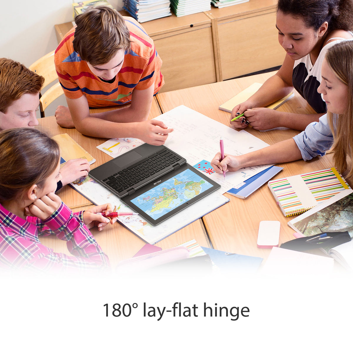 ASUS Chromebook CR1100CKA-GJ0388 - 29.5 cm (11.6") - Intel® Celeron® N N4500 - 4 GB LPDDR4x-SDRAM - 64 GB eMMC - Wi-Fi 6 - ChromeOS - Grey