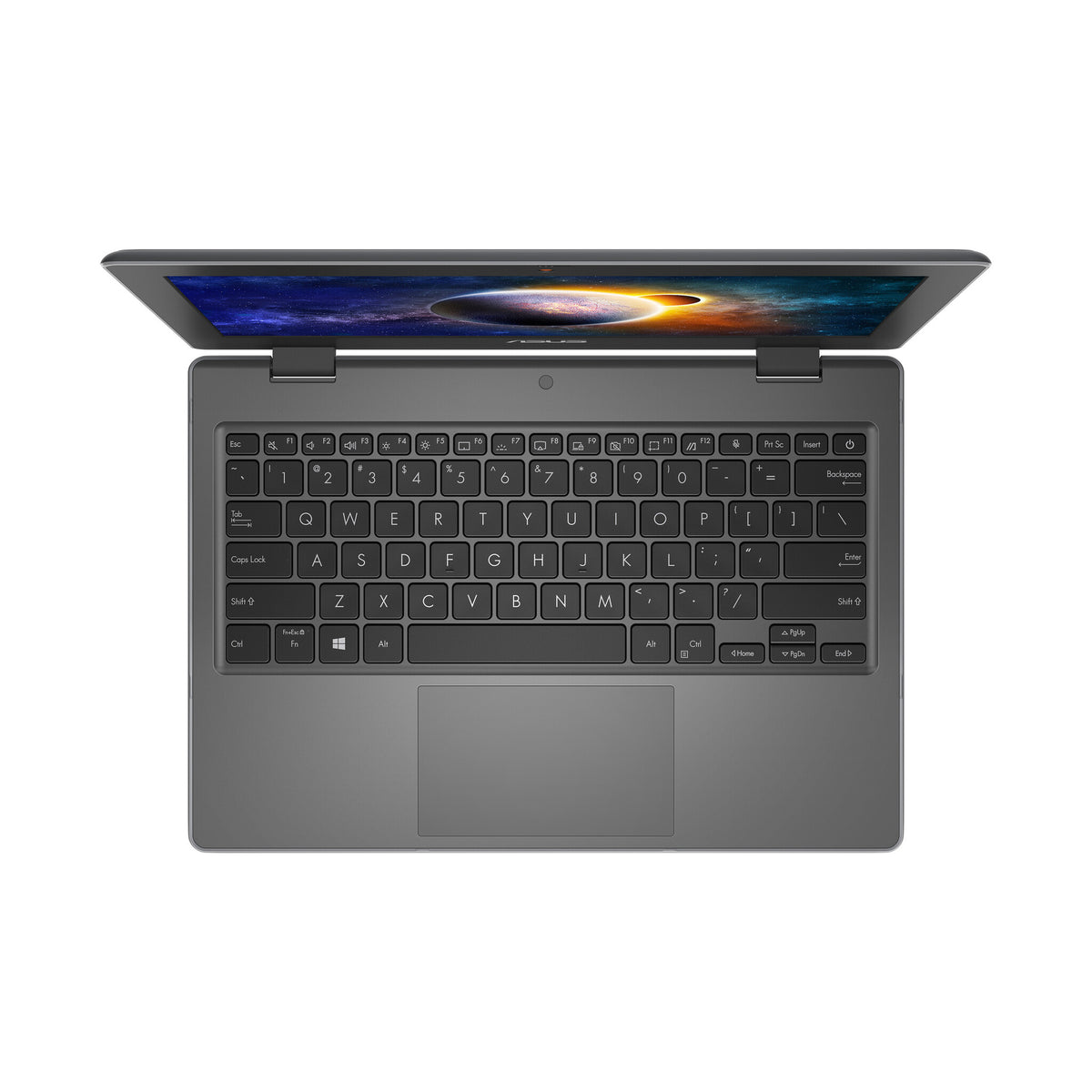 ASUS BR1100F-CS41XAS-3Y Hybrid (2-in-1) - 29.5 cm (11.6&quot;) - Touchscreen - Intel® Celeron® N4500 - 4 GB DDR4-SDRAM - 128 GB SSD - Wi-Fi 6 - Windows 11 Pro Education - Grey