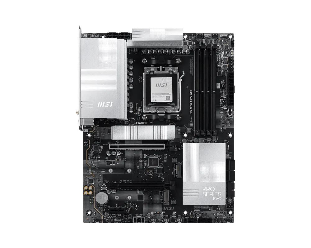 MSI PRO X870E-S EVO WIFI motherboard AMD X870E Socket AM5 ATX
