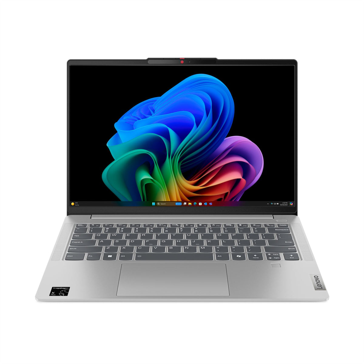 Lenovo IdeaPad Slim 5 14Q8X9 Copilot+ PC Snapdragon X1P-42-100 Laptop 35.6 cm (14") WUXGA 32 GB LPDDR5x-SDRAM 1 TB SSD Wi-Fi 7 (802.11be) Windows 11 Home Grey UK English