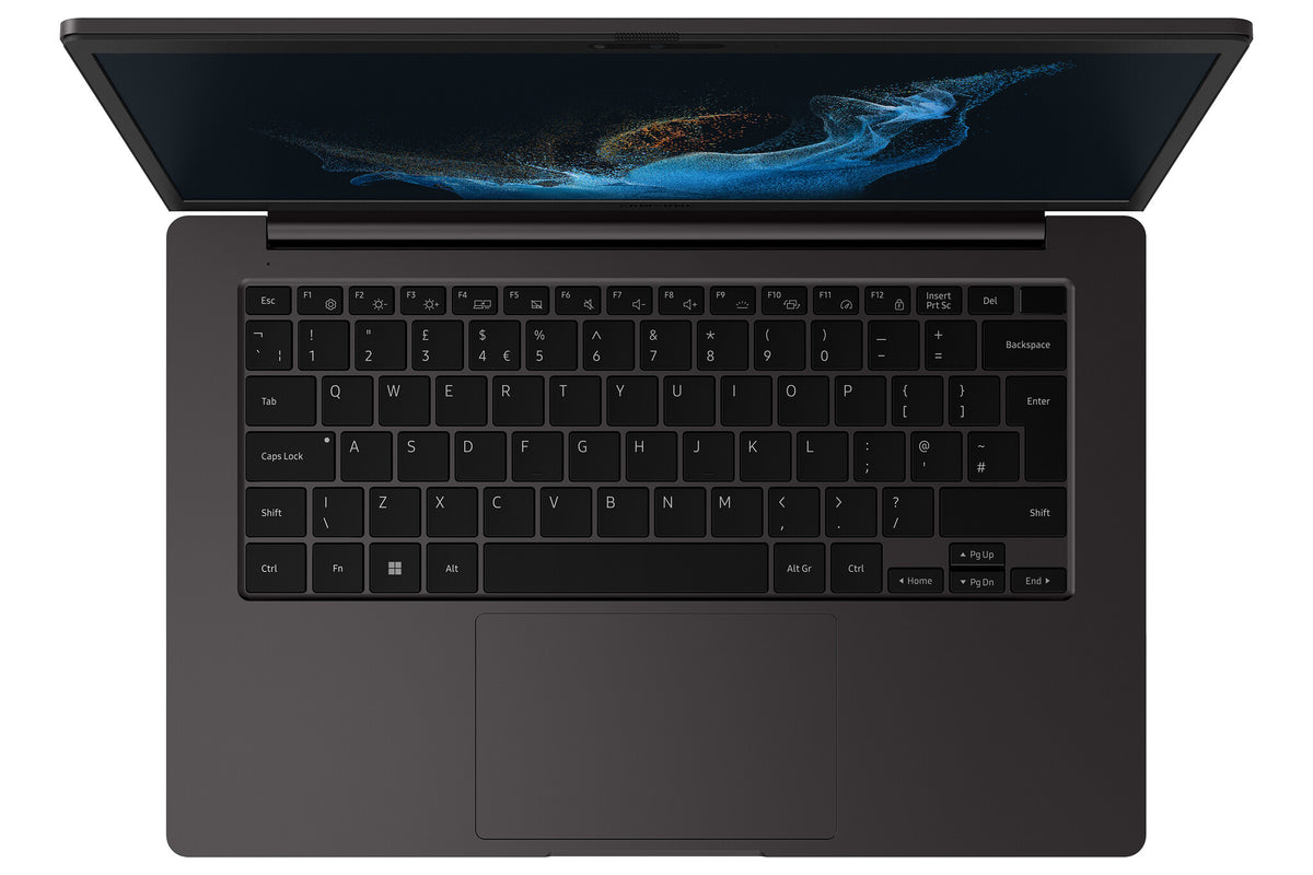 Samsung Galaxy Book2 Laptop - 35.6 cm (14") - Intel® Core™ i5-1240P - 8 GB DDR4-SDRAM - 256 GB SSD - Wi-Fi 6E - Windows 11 Pro - Graphite