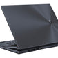 ASUS Zenbook Pro 14 Duo OLED Laptop - 36.8 cm (14.5") - Touchscreen - Intel® Core™ i9-12900H - 32 GB LPDDR5-SDRAM - 1 TB SSD - NVIDIA GeForce RTX 3050 Ti - Wi-Fi 6E - Windows 11 Home - Black
