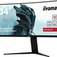 iiyama G-MASTER GCB3480WQSU-B1 - 86.4 cm (34") - 3440 x 1440 pixels UltraWide QHD LCD Monitor
