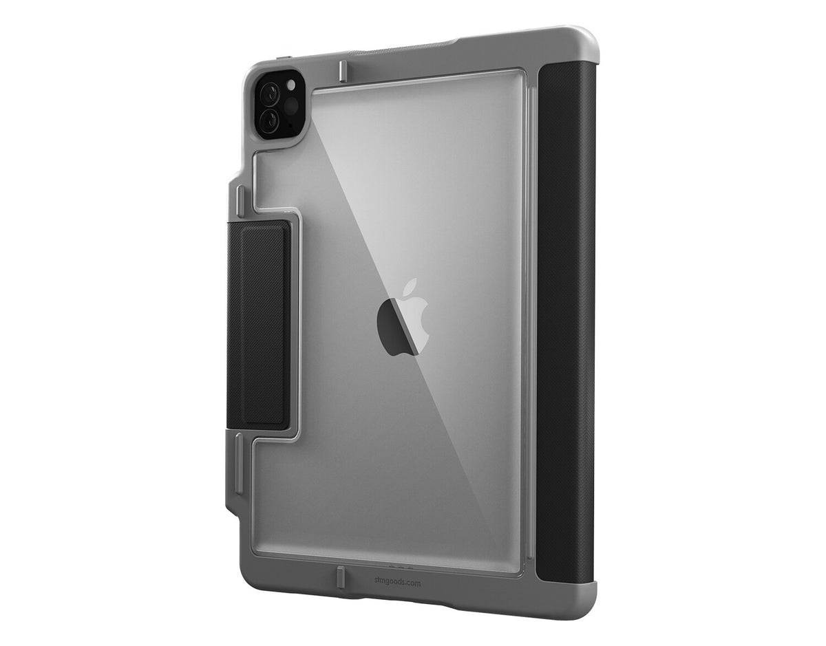 STM Dux Plus Folio Case for 12.9&quot; iPad in Black / Grey