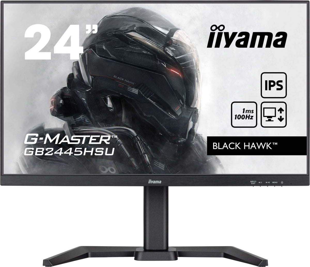 iiyama G-MASTER GB2445HSU-B2 - 60.5 cm (23.8") - 1920 x 1080 pixels FHD Monitor