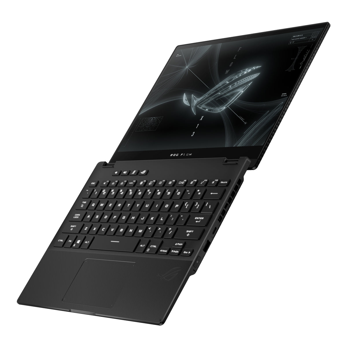 ASUS ROG Flow X13 Hybrid (2-in-1) - 34 cm (13.4") - Touchscreen - AMD Ryzen™ 9 5980HS - 16 GB LPDDR4x-SDRAM - 1 TB SSD - NVIDIA GeForce RTX 3050 Ti - Wi-Fi 6 - Windows 10 Pro - Black
