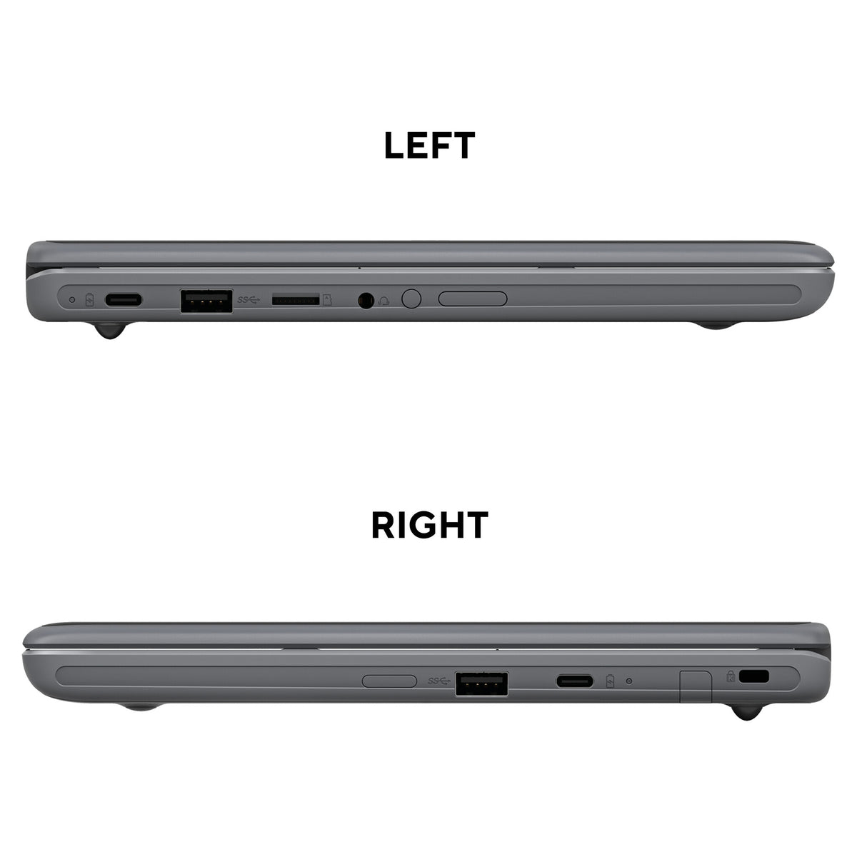 ASUS Chromebook CR1 - 29.5 cm (11.6&quot;) - Intel® Celeron® N4500 - 4 GB LPDDR4x-SDRAM - 64 GB eMMC - Wi-Fi 6 - ChromeOS - Grey