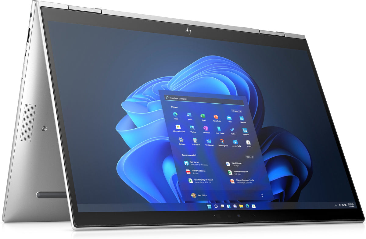 HP Elite x360 830 G9 Hybrid (2-in-1) - Touchscreen - 33.8 cm (13.3") - Intel® Core™ i5-1235U - 16 GB DDR5-SDRAM - 256 GB SSD - Wi-Fi 6E - Windows 11 Pro - Silver