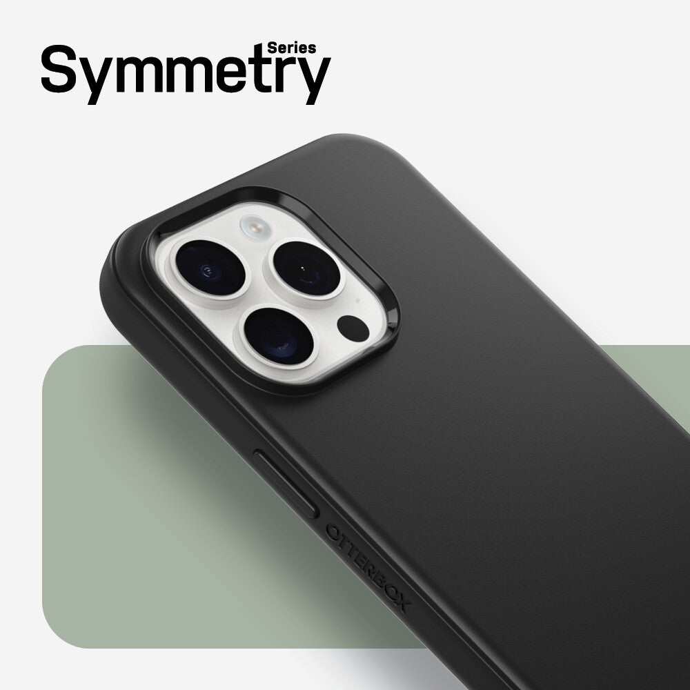 OtterBox Symmetry Series for iPhone 15 in Black