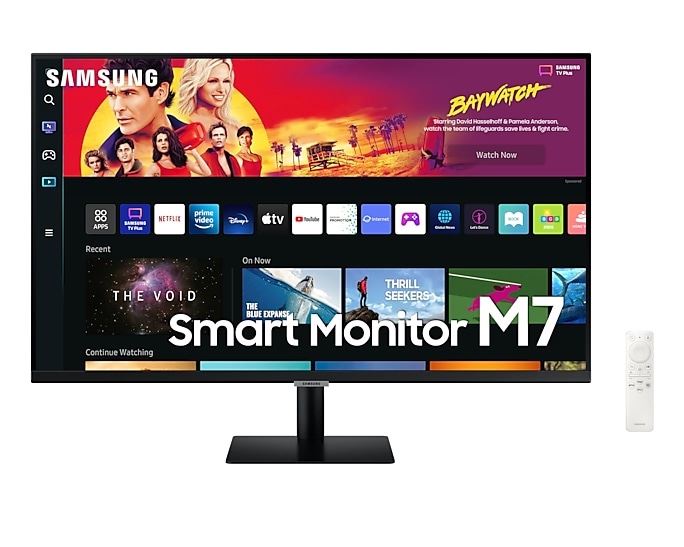 Samsung M70B 81.3 cm (32") 3840 x 2160 pixels 4K Ultra HD Black Monitor