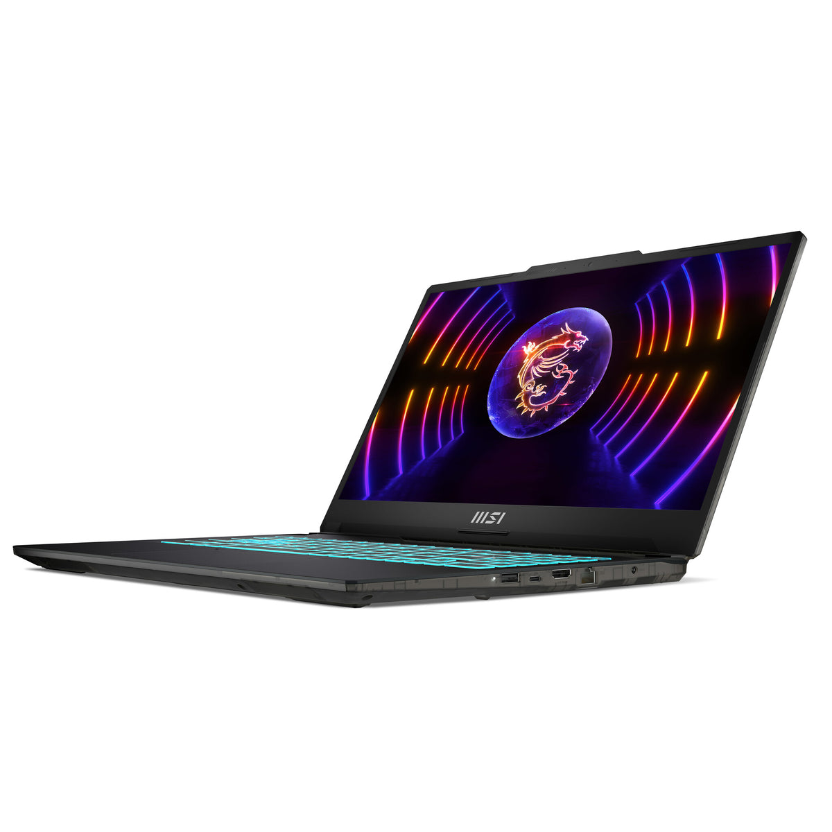 MSI Cyborg 15 Laptop - 39.6 cm (15.6") - Intel® Core™ i5-12450H - 8 GB DDR5-SDRAM - 512 GB SSD - NVIDIA GeForce RTX 2050 - Wi-Fi 6 - Windows 11 Home - Black