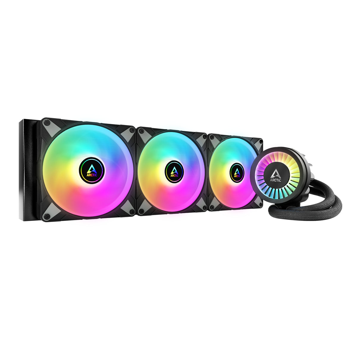 ARCTIC Liquid Freezer III 420 A-RGB - All-in-One Liquid CPU Cooler in Black - 420mm