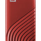 Western Digital My Passport - USB Type-C External SSD in Red - 2 TB