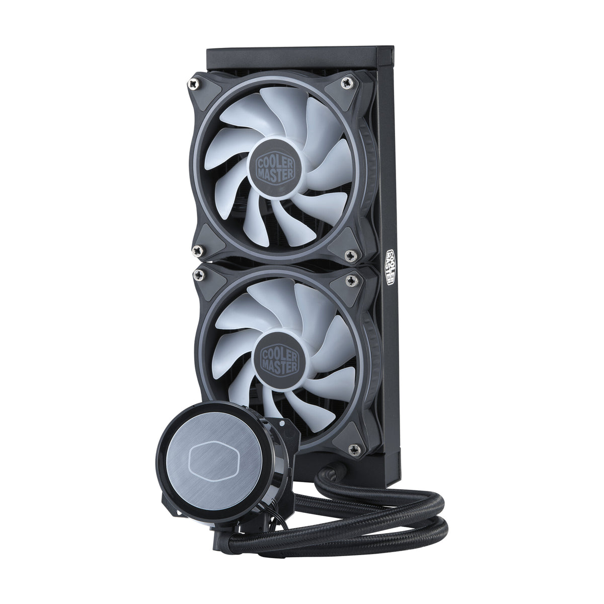 Cooler Master MasterLiquid ML240 Illusion - All-in-one Liquid CPU Cooler in Black