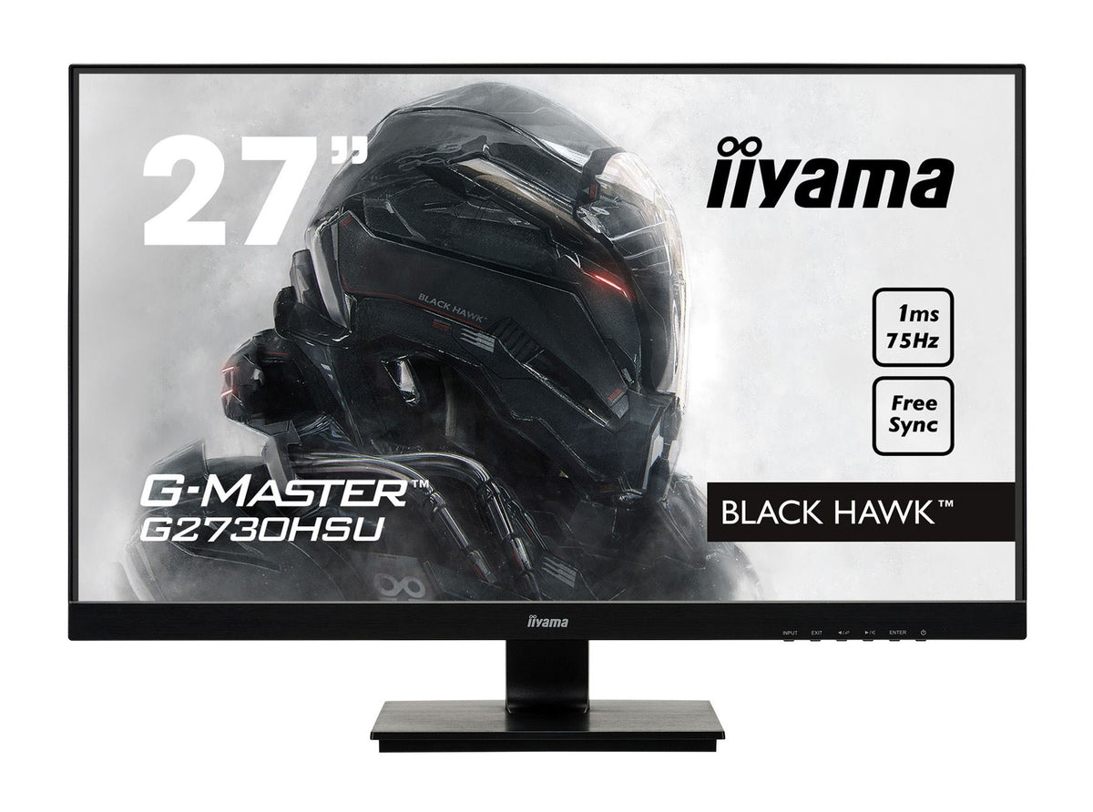 iiyama G-MASTER G2730HSU-B1 LED display 68.6 cm (27") 1920 x 1080 pixels Full HD Black Monitor