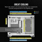 Corsair 2500X - MicroATX Mini Tower Case in White