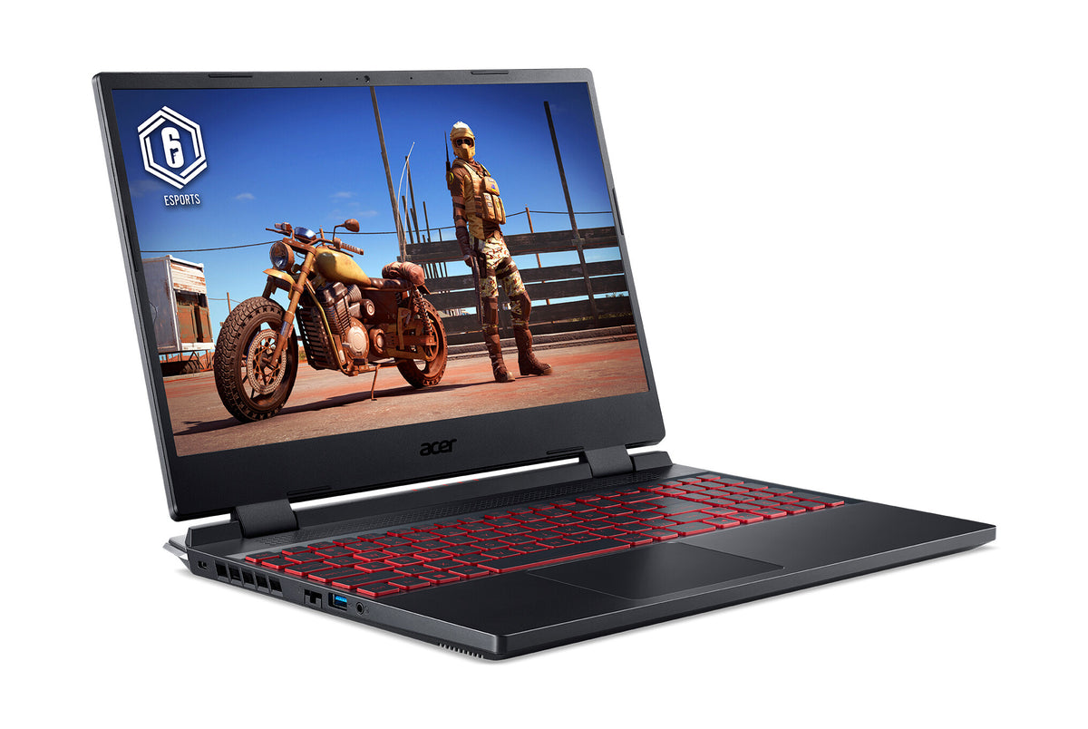 Acer Nitro 5 AN515-58 Gaming Laptop - 39.6 cm (15.6") - Intel® Core™ i7-12650H - 16 GB DDR4-SDRAM - 1 TB SSD - NVIDIA GeForce RTX 4060 - Wi-Fi 6 - Windows 11 Home - Black