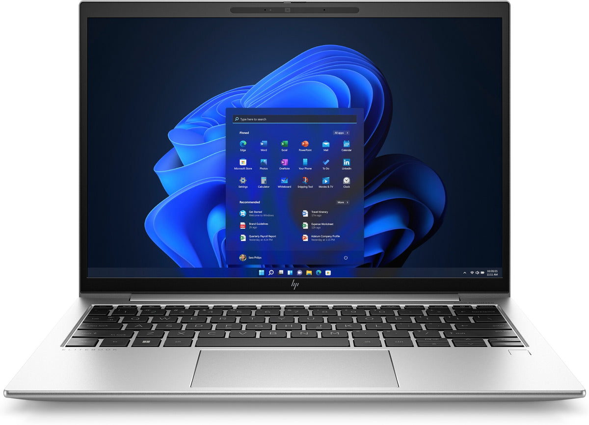 HP EliteBook 830 G9 Laptop - 33.8 cm (13.3") - Intel® Core™ i5-1235U - 8 GB DDR5-SDRAM - 256 GB SSD - Wi-Fi 6E - Windows 11 Pro - Silver